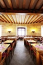 BERCHTESGADEN, GERMANY - AUGUST 06, 2019: The main reception hall of the Kehlsteinhaus or Eagle`s Nest, Germany.