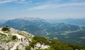 Berchtesgaden, Germany - July 25: View of Kehlsteinhaus Eagle`s Nest, a Third Reich-era building erected atop the