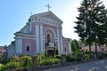 Berdichev, Ukraine. Sacred Varvara's church, place of wedding of the French writer HonorÃÂ© de Balzac (1850) Royalty Free Stock Photo
