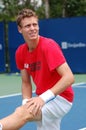 Berdych Tomas (CZE) at Rogers Cup 2008 (3) Royalty Free Stock Photo