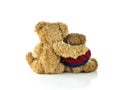 Bereavement Teddy Bears Royalty Free Stock Photo
