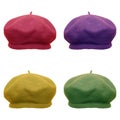 Berets in modern colors