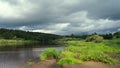 The Berezina River. Belarus Royalty Free Stock Photo