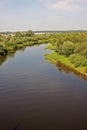 Berezina river in Belarus Royalty Free Stock Photo