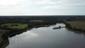 Beautiful landscape of Lake Berezovsky