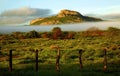 Berg at down, Milagres, Sertao, Bahia, Brazil, South America