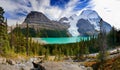 Canada British Columbia Mountains, Mt Robson Royalty Free Stock Photo