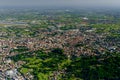 Bergamo aerial, Italy