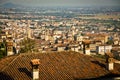 Bergamo city rooftops