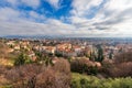 Bergamo Cityscape view from the Upper Town - Lombardy Italy Royalty Free Stock Photo