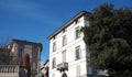 Bergamo, Italy. The facade of the Palazzo Trussardi where the famous TV presenter Michelle Hunziker lives