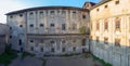 Bergamo, Italy. The historic complex of Saint Agata, better known as the old prisons of Bergamo