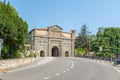 Gate of Saint Augustine Porta Sant`Agostino in Bergamo.