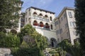 Bergamo, Italy, The Old city. One of the beautiful city in Italy. The old and historical buildings at the upper town Royalty Free Stock Photo