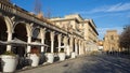 Bergamo, Italy. View of the city center along the most famous pedestrian way called Il Sentierone Royalty Free Stock Photo