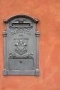 BERGAMO, LOMBARDY/ITALY - JUNE 25 : Decorative Post Box in Bergamo on June 25, 2017