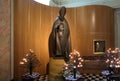 BERGAMO, LOMBARDY/ITALY - JUNE 25 : Statue of S. Papa Giovanni X