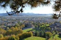 Bergamo - panorama from Remember Park Royalty Free Stock Photo