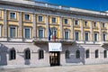 Bergamo. the palace of the municipality. Palazzo Frizzoni