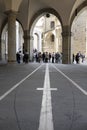 Bergamo, Palazzo della Ragione, Meridiana