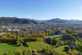 Bergamo - panorama from Remember Park Royalty Free Stock Photo