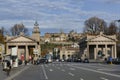 Bergamo - Propilei in New Gate Royalty Free Stock Photo
