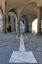 Bergamo - solar sundial Royalty Free Stock Photo