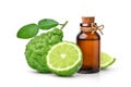 Bergamot essential oil extract Royalty Free Stock Photo