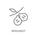 Bergamot icon. Trendy Bergamot logo concept on white background