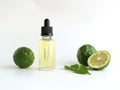 Bergamot oil Packed in clear glass bottle, Drop type lid.