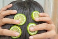 Bergamot and treatment of hair and scalp