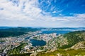 Bergen city Royalty Free Stock Photo
