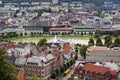 Bergen city center, Norway Royalty Free Stock Photo