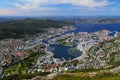 Bergen city, Norway Royalty Free Stock Photo