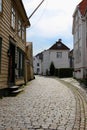 Bergen Houses in a narrow street, Norway