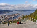 Bergen Floyen, Cable station Royalty Free Stock Photo