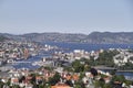 Bergen, Norway airial view