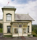 The villa of Norwegian composer Edvard Grieg, Troldhaugen estate near Bergen Royalty Free Stock Photo