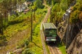 The Floibanen is a funicular railway, Bergen, Norway Royalty Free Stock Photo