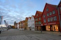 The ancient wooden building is a UNESCO World Heritage City in 1979 Royalty Free Stock Photo