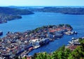 Bergen seen from FlÃÂ¸ien