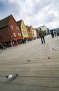 Bergen, Unesco city. Royalty Free Stock Photo