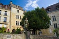 BERGERAC, FRANCE - SEPTEMBER 10, 2015: Statue of Cyrano placed in Bergerac, Dordogne, France, September 2015 Royalty Free Stock Photo