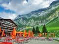 Berghotel Schwagalp - Canton of Appenzell Ausserrhoden Royalty Free Stock Photo