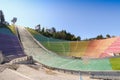 The Bergisel Ski Jump tower in Innsbruck, Austria