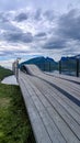 Bergsbotn Viewing Platform Royalty Free Stock Photo