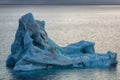 Bergy bit - part of iceberg Royalty Free Stock Photo