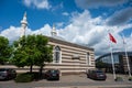 Beringen, Limburg, Belgium - The Turkish Fatih mosque of the village