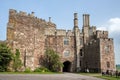Berkeley Castle in county of Gloucestershire, England. Built to defend the Severn Estuary Royalty Free Stock Photo