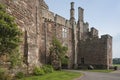 Berkeley Castle in county of Gloucestershire, England. Built to defend the Severn Estuary Royalty Free Stock Photo